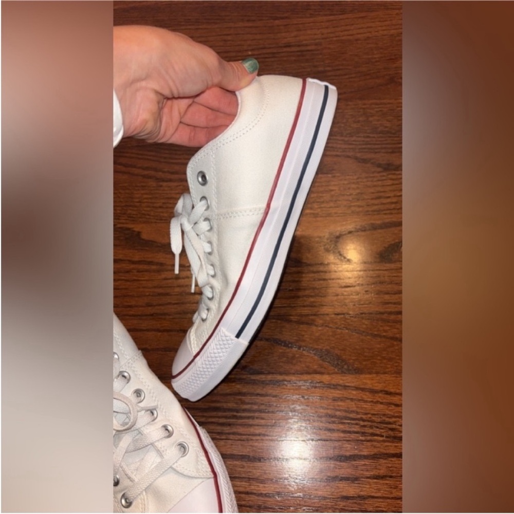 Converse White Sneakers - Picture 5 of 8